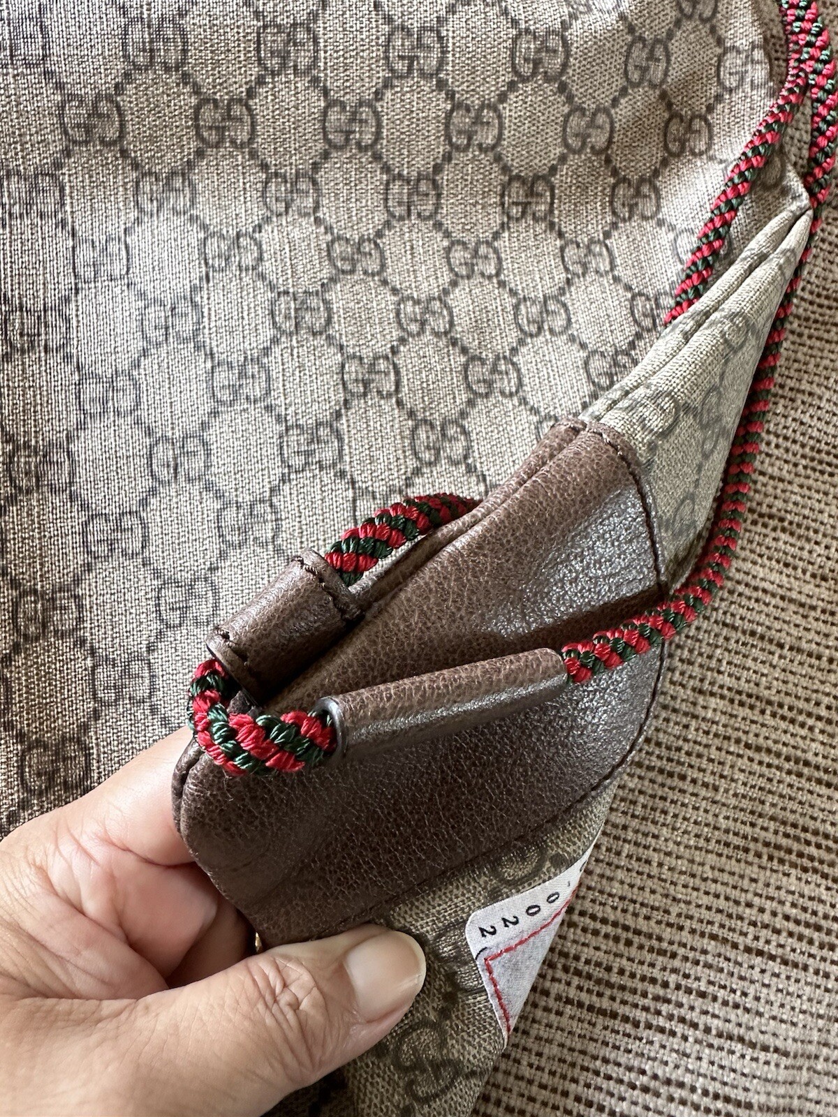 gucci drawstring backpack - image 11