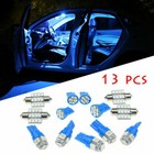 13x Car Interior LED Light Bulbs For Dome License Plate Lamp 12V Kit Accessories