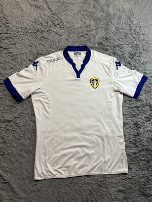 KAPPA FC LEEDS UNITED 2015/2016 SOCCER JERSEY VINTAGE FOOTBALL SHIRT MENS sz XXL
