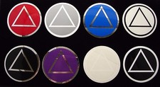 Alcoholics Anonymous  AA Symbol Decal 3 Round...