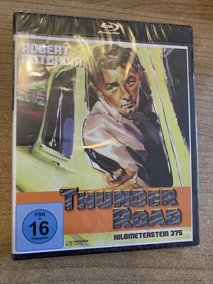Thunder Road - Kilometerstein 375 - Robert Mitchum - Bluray - Deutsch - NEU/OVP