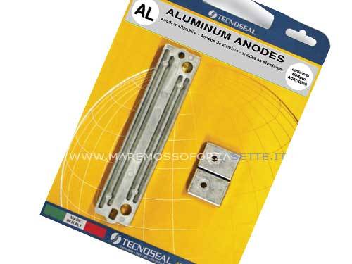 Kit Anodi In Alluminio Per Motori Yamaha Fuoribordo 150-200 HP - Ricambio Tecnoseal
