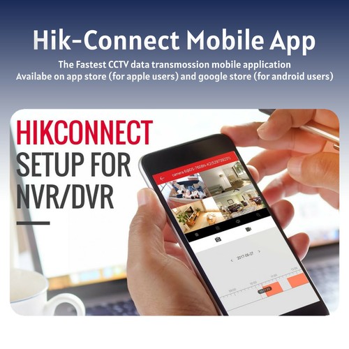 HIKVISION HILOOK COLORVU 4K CCTV SYSTEM UHD 4CH 8CH 16CH 8MP DVR KIT 8MP CAMERA - Picture 11 of 30