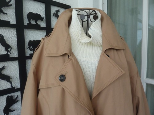 ULLA POPKEN, TRENCH-JACKE, 54, 56, 58, CAMEL, INNENFUTTER, NEU MIT ETIKETT - Bild 5 von 12