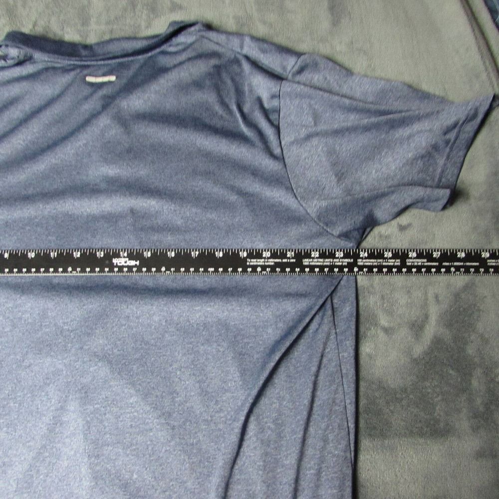 Reebok Polo Shirt Mens Large L Blue Athletic Golfing Golf Sportswear Coaching thumbnail 6