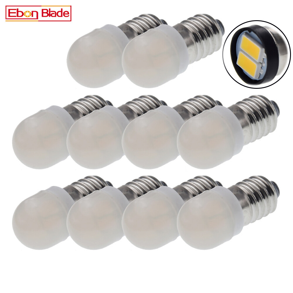 Ruiandsion E10 LED Torch Light Bulb For Flashlights Torch Bike Work Light 3V Warm White Non Polarity 5pcs - Foto 12
