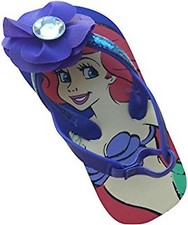 Disney Store Princess Ariel Flip Flops Sandals Shoes Girl The Little Mermaid NEW