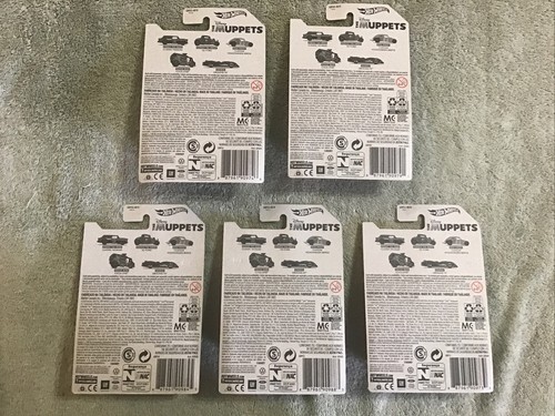 2020 Hot Wheels DISNEY THE MUPPETS GDG83 1/64 Diecast Set x5 BEETLE FORD CHEVY - Picture 9 of 11
