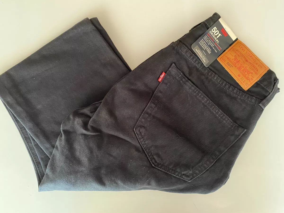 Levis 501 2025 iconic black