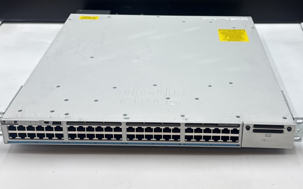 CISCO C9300-48UXM-A 48-Port UPOE mGiG  Switch /w 1x PSU *Blemished*