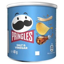 Pringles Salt Vinegar Crisps 12 x 40g Tubs