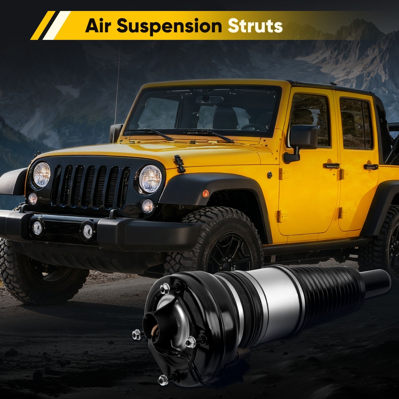 For Audi A6 S6 A7 A8 Quattro Bentley Mulsanne 10-18 Front Air Suspension Strut