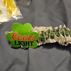 Coors St. Patrick’s Day Breweriana Wearables Set - Garters & Bow Tie Lot  — photo 3