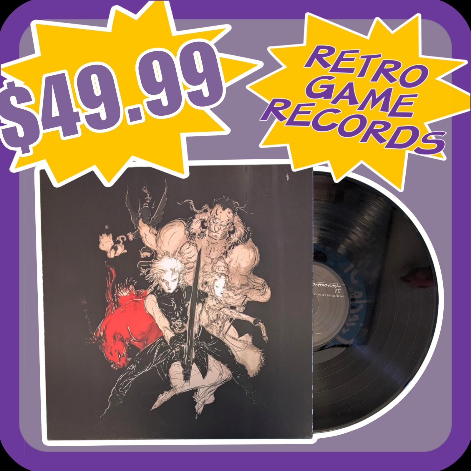 Final Fantasy VII: Themes Of A Dying Planet Vinyl Soundtrack