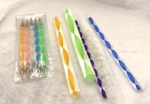 Mixed Lot of Dotting Tools Set Painting Rocks, dot kit Acrylic Rods 7 rods 7 dot