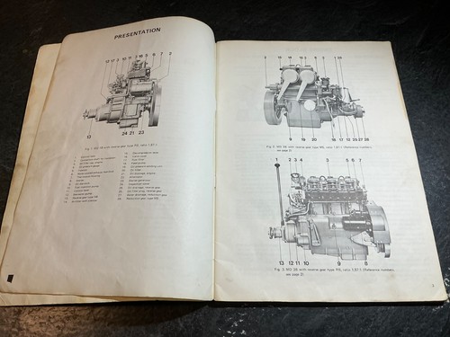 Volvo Penta MD1B, MD2B, MD3B Marine Diesel Engines Workshop Manual 1, 2, 3 Cyl - Picture 8 of 13