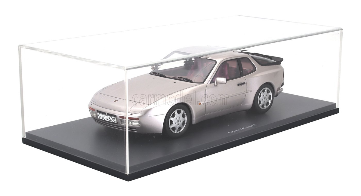 Schuco 1/18 Porsche 944 Turbo S 1986 Silver Diecast Model Car
