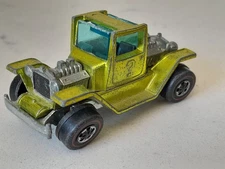 VTG 1970 Hot Wheels Redline T-4-2 Antifreeze Hong Kong Hard Top Missing