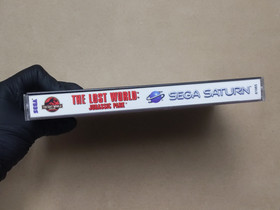 Lost World Jurassic Park Sega Saturn Complete in Box