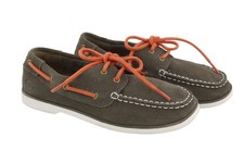 Timberland A1UHA-A3398 Donna Scarpe EU36 Verde Cachi Pelle Mocassini Slip-On