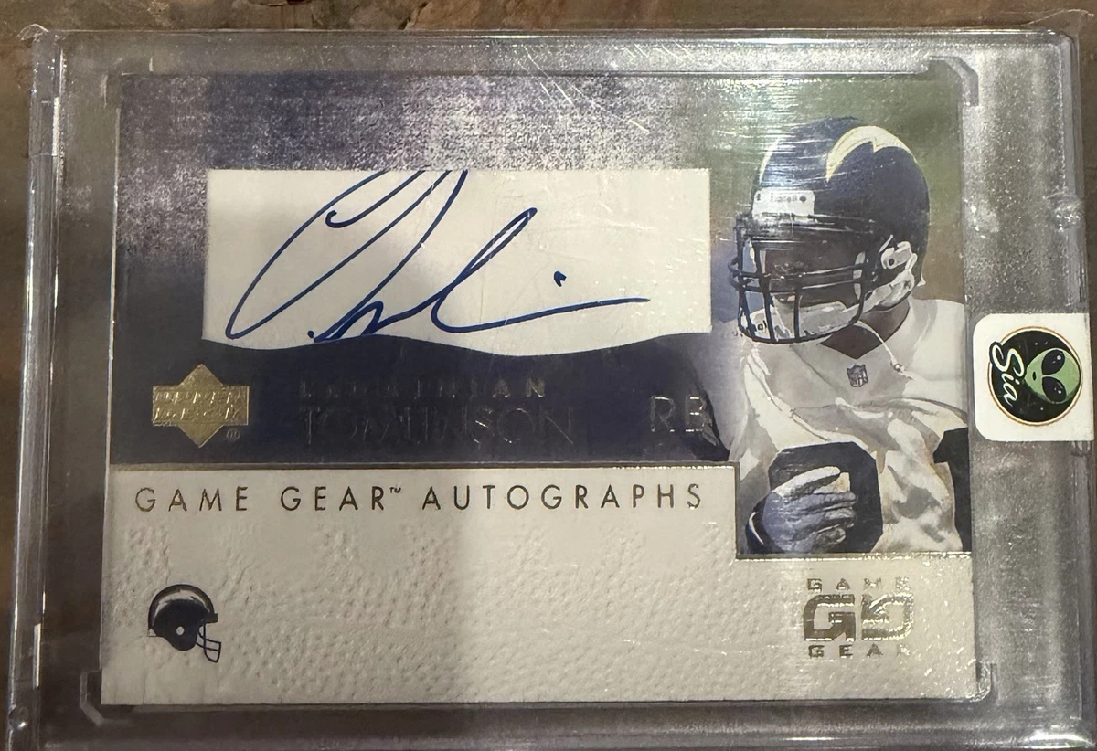 LaDainian Tomlinson Rookie Football Trading Cards & Accessories