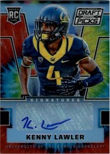 2016 Panini Prizm Draft Picks Auto Prizms Tie Dyed #286 Kenny Lawler Auto /49 FB