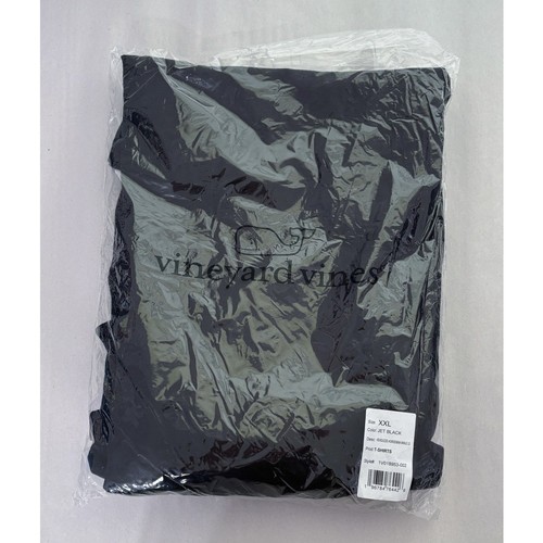 T-shirt uomo Vineyard Vines senza testa cavaliere balena manica lunga tasca taglia 2X nuova - Foto 9 di 10