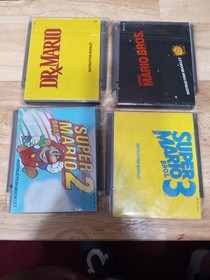 Nintendo NES Top Loader Console NES-101 Bundle Game Dogbone Controller Tested