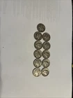 Lot 11 Mercury Dimes 90% Silver 1916-1945
