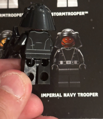 LEGO Star Wars Imperial Navy Trooper Black Man UCS Death Star