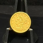 1853 United States Liberty Head $2.50 Gold Coin