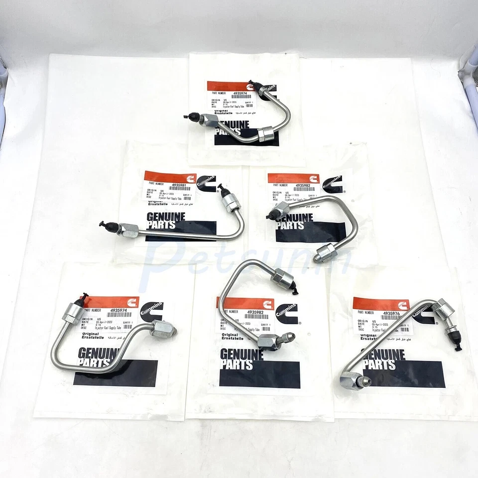 Cummins Fuel Rail Fuel Line kit 0445226044 4937282 For 2007-2012 Dodge RAM 6.7L Foto 3 de 4