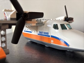 RETIRED LEGO City Coast Guard 60164 Sea Rescue Plane: 100% Complete