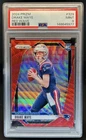 2024 Panini Prizm Drake Maye RC Red Wave Rookie #/149 Patriots PSA 9
