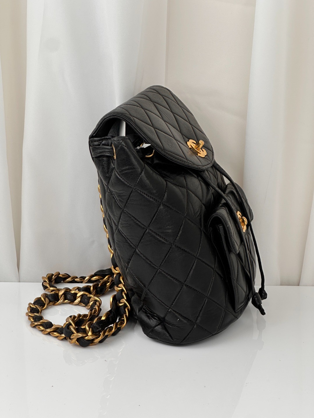 CHANEL Matelassé Backpack A847 image 4