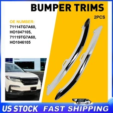 For 2019-2022 Honda Pilot Front Bumper Grille Molding Trim Lower Grill Assembly
