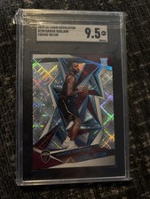 2019-20 Panini Revolution - Rookies Darius Garland #150 Cosmic /100 (RC) SGC 9.5