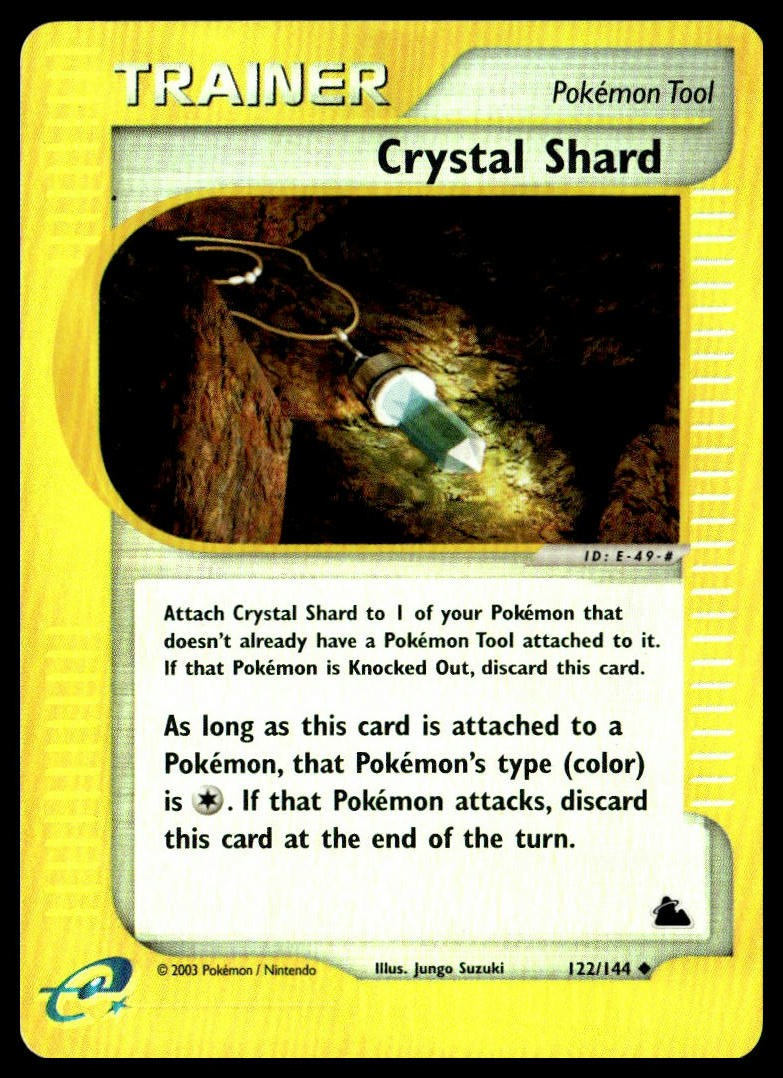 Pokemon TCG Skyridge #122/144 Crystal Shard REVERSE HOLO NM