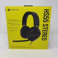 CORSAIR HS55 Stereo Gaming Wired Headset, Multi-Platform Compatible, NEW SEALED