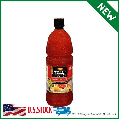 Thai Kitchen Sweet Red Chili Sauce, 33.82 oz - One 33.82 Ounce Jar of Sweet Chil