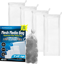 Aquatic Experts High Flow Filter Media Bag - Durable Filter Bags for Fish Tank,