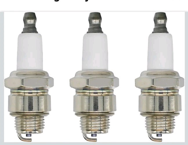 3 Pack 796112 RJ19LM Spark Plug For Brigs Straton 796112S 802592 5095K Champion 