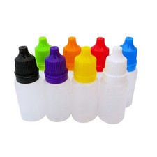 8 Pcs 20 Ml Plastic Dropper Bottles For Paint Essence Eye Liquid Dispensing
