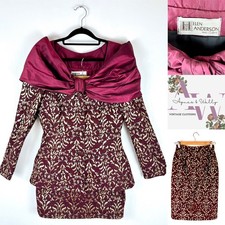 80er Helen Anderson Damen Kleid & Jacke für ...
