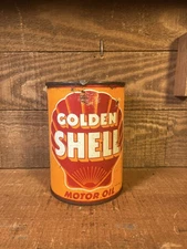 1qt Golden Shell Oil Can