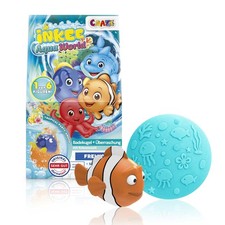 INKEE Surprise Bath Bomb Aqua World  Fun Bath Toys with Tropical Scent and Hidde