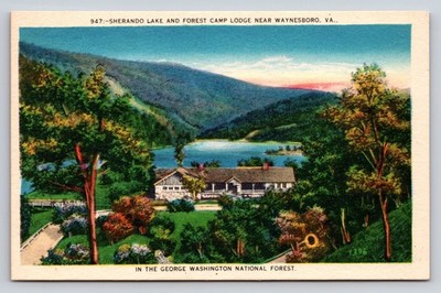 Sherando Lake Forest Camp Lodge Waynesboro VA George Washington Forest Linen
