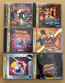 Sega Saturn Console HST-0014 Boxed Games Lot 25 Controllers Memory JP