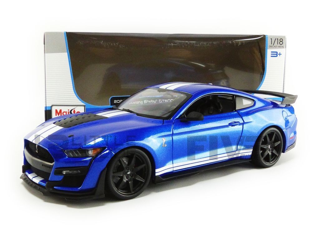 MAISTO 1/18 - FORD SHELBY GT500 MUSTANG - 2020 31388BL | eBay