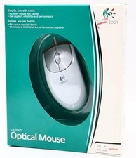 Logitech Optical Corded Mouse Precision Performance 930582-0403 USB PC Mac
